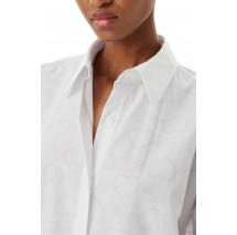 HUGO BOSS TAILORED BLOUSE ELISANA B  ΠΟΥΚΑΜΙΣΟ ΓΥΝΑΙΚΕΙΟ WHITE