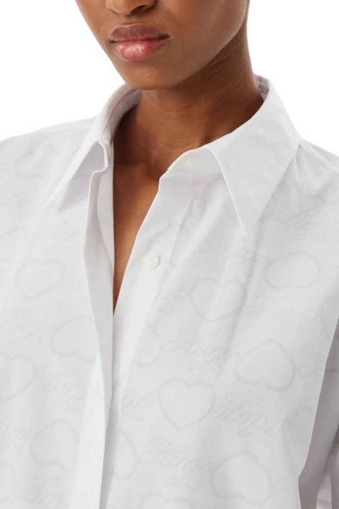 HUGO BOSS TAILORED BLOUSE ELISANA B  ΠΟΥΚΑΜΙΣΟ ΓΥΝΑΙΚΕΙΟ WHITE