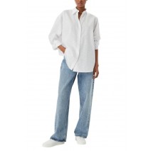 HUGO BOSS TAILORED BLOUSE ELISANA B  ΠΟΥΚΑΜΙΣΟ ΓΥΝΑΙΚΕΙΟ WHITE