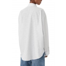 HUGO BOSS TAILORED BLOUSE ELISANA B  ΠΟΥΚΑΜΙΣΟ ΓΥΝΑΙΚΕΙΟ WHITE