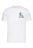 CALVIN KLEIN JEANS BH LOGO GRAPHIC TEE T-SHIRT ΜΠΛΟΥΖΑ ΑΝΔΡΙΚΗ BRIGHT WHITE