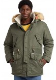 GUESS JEANS NYLON PARKA ΜΠΟΥΦΑΝ ΑΝΔΡΙΚΟ KHAKI