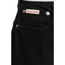 CALVIN KLEIN JEANS NEW MOM JEAN SOFT BLACK ΤΖΙΝ ΠΑΝΤΕΛΟΝΙ ΓΥΝΑΙΚΕΙΟ DENIM BLACK
