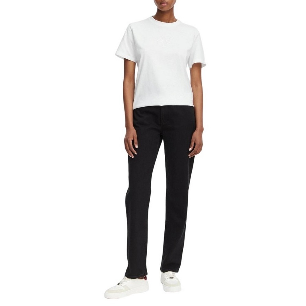 CALVIN KLEIN JEANS NEW MOM JEAN SOFT BLACK ΤΖΙΝ ΠΑΝΤΕΛΟΝΙ ΓΥΝΑΙΚΕΙΟ DENIM BLACK