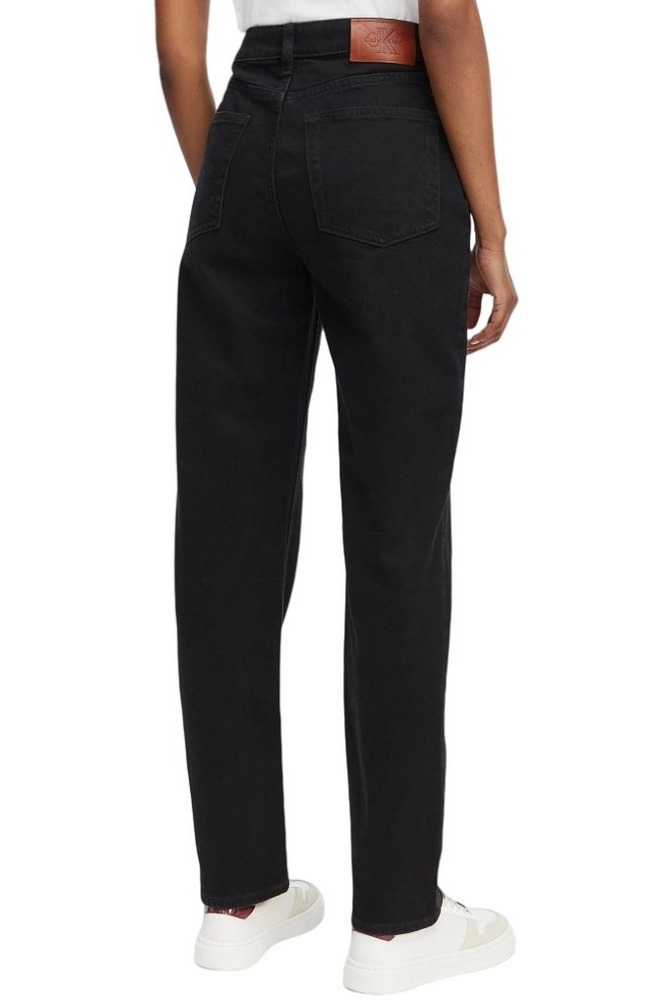 CALVIN KLEIN JEANS NEW MOM JEAN SOFT BLACK ΤΖΙΝ ΠΑΝΤΕΛΟΝΙ ΓΥΝΑΙΚΕΙΟ DENIM BLACK
