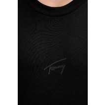 TOMMY JEANS REG TONAL SIGNATURE T-SHIRT ΜΠΛΟΥΖΑ ΑΝΤΡΙΚΗ BLACK