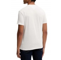 TOMMY JEANS REG TONAL SIGNATURE T-SHIRT ΜΠΛΟΥΖΑ ΑΝΤΡΙΚΗ ECRU