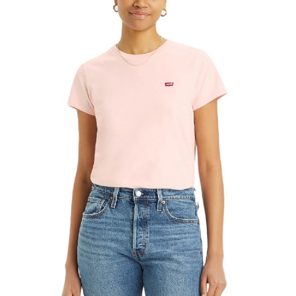 LEVIS PERFECT TEE 391850323 T-SHIRT ΜΠΛΟΥΖΑ ΑΝΔΡΙΚΗ PINK