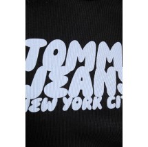 TOMMY JEANS SLIM SH TJ BUBBLE TANK ΤΟΠ ΓΥΝΑΙΚΕΙΟ BLACK