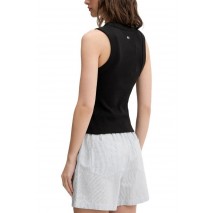TOMMY JEANS SLIM SH TJ BUBBLE TANK ΤΟΠ ΓΥΝΑΙΚΕΙΟ BLACK