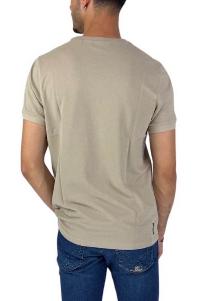 U.S POLO ASSN BREN 000272 CHL4 T-SHIRT ΜΠΛΟΥΖΑ ΑΝΔΡΙΚΗ BEIGE