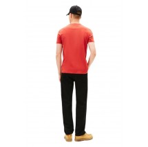 TOMMY JEANS SLIM LINEAR CHEST TEE T-SHIRT ΜΠΛΟΥΖΑ ΑΝΔΡΙΚΗ RED