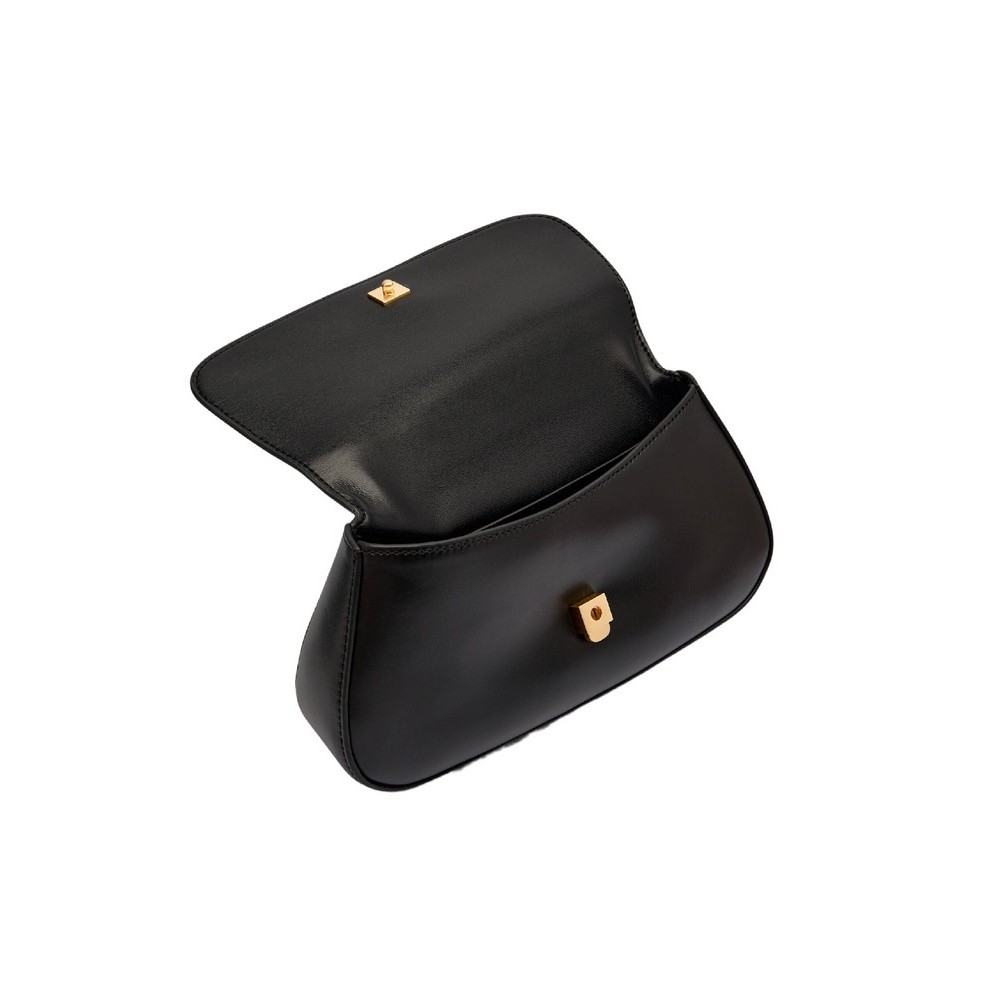 CALVIN KLEIN TOP HANDLE WITH CHAIN BAG ΤΣΑΝΤΑ ΓΥΝΑΙΚΕΙΑ BLACK