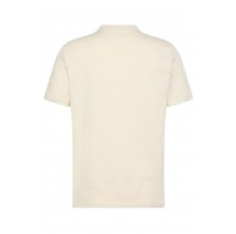 CALVIN KLEIN JEANS HERO MONOLOGO TEE T-SHIRT ΜΠΛΟΥΖΑ ΑΝΔΡΙΚΗ BEIGE