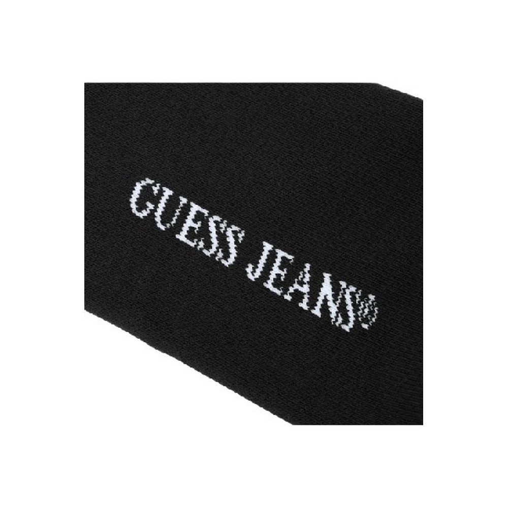GUESS JEANS  UNISEX CREW SOCK ΚΑΛΤΣΕΣ ΑΝΔΡΙΚΕΣ BLACK