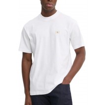CALVIN KLEIN JEANS WOVEN LABEL RELAXED TEE T-SHIRT ΜΠΛΟΥΖΑ ΑΝΔΡΙΚΗ BRIGHT WHITE