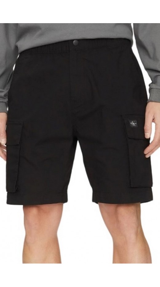 CALVIN KLEIN JEANS WASHED CARGO SHORT ΒΕΡΜΟΥΔΑ ΑΝΔΡΙΚΗ OLIVE
