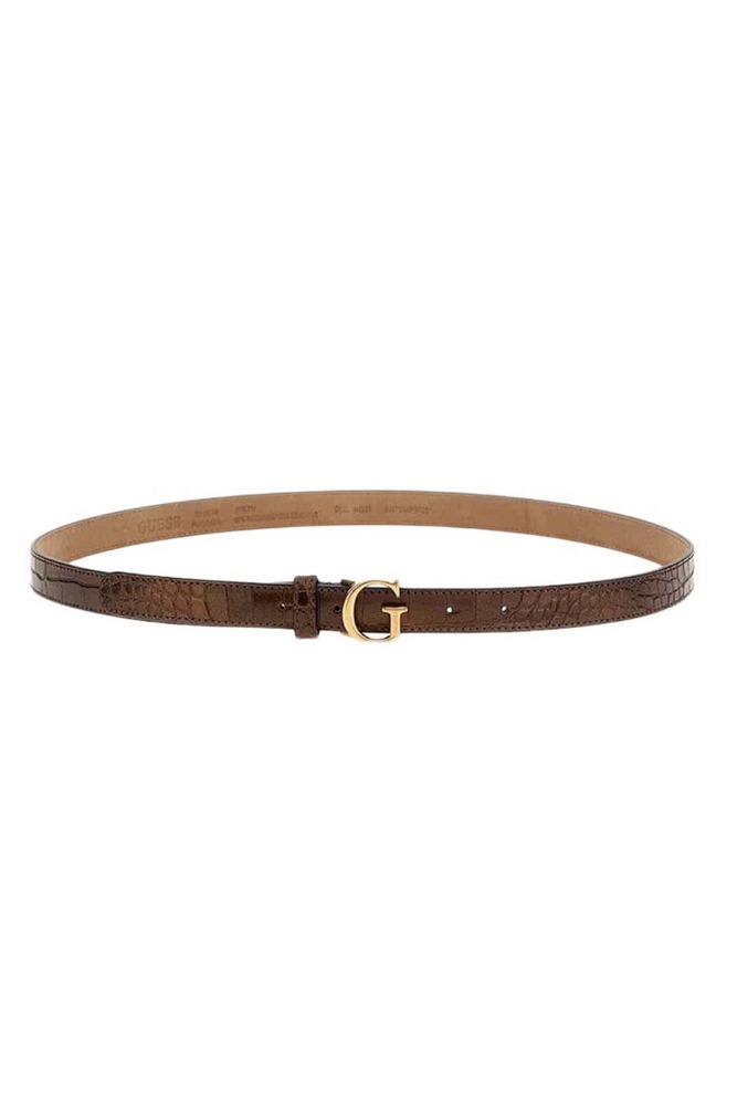 GUESS JAMES ADJUSTABLE PAN ΖΩΝΗ ΓΥΝΑΙΚΕΙΑ BRONZE