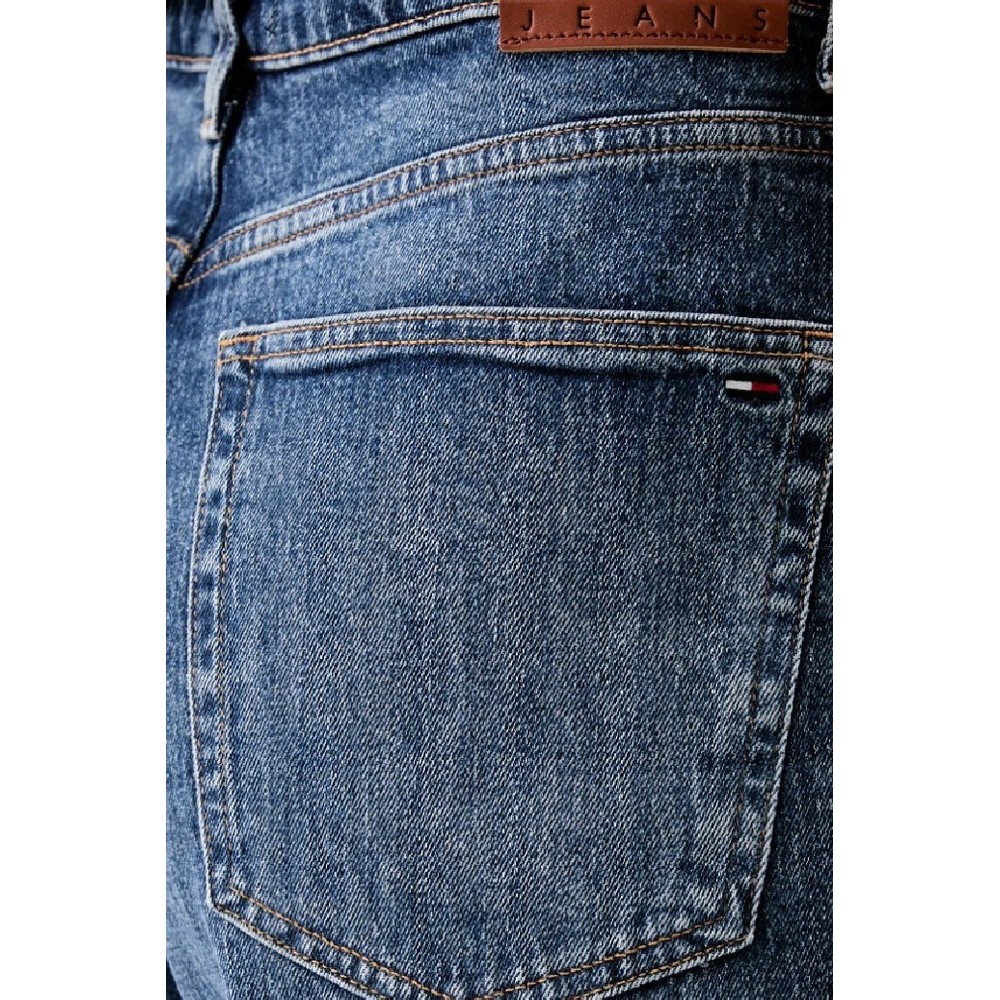 TOMMY JEANS CHARLIE MR LOOSE WD BJ0155 ΤΖΙΝ ΠΑΝΤΕΛΟΝΙ ΓΥΝΑΙΚΕΙΟ DENIM DARK