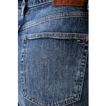 TOMMY JEANS CHARLIE MR LOOSE WD BJ0155 ΤΖΙΝ ΠΑΝΤΕΛΟΝΙ ΓΥΝΑΙΚΕΙΟ DENIM DARK