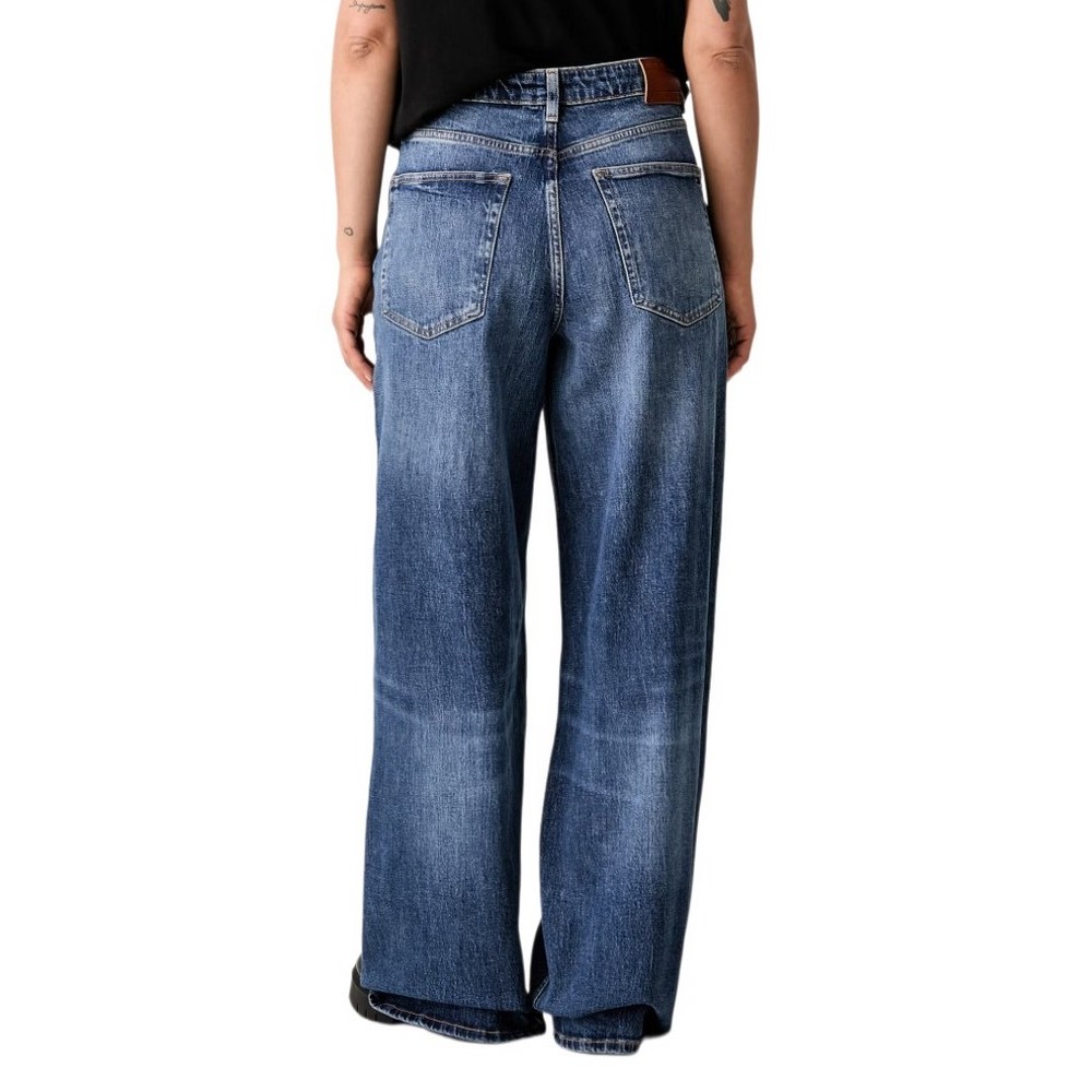TOMMY JEANS CHARLIE MR LOOSE WD BJ0155 ΤΖΙΝ ΠΑΝΤΕΛΟΝΙ ΓΥΝΑΙΚΕΙΟ DENIM DARK