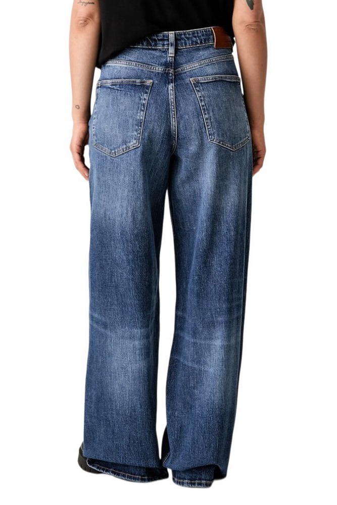 TOMMY JEANS CHARLIE MR LOOSE WD BJ0155 ΤΖΙΝ ΠΑΝΤΕΛΟΝΙ ΓΥΝΑΙΚΕΙΟ DENIM DARK
