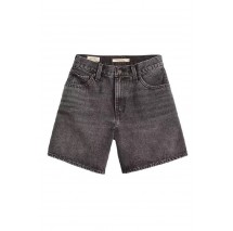 LEVIS HIGH BAGGY SHORT A93110003 ΣΟΡΤΣ ΓΥΝΑΙΚΕΙΟ BLACK DENIM