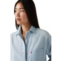 LEVIS HARLIE NEW BF SHIRT 001HM0000  WORN IN ΠΟΥΚΑΜΙΣΟ ΓΥΝΑΙΚΕΙΟ LIGHT INDIGO