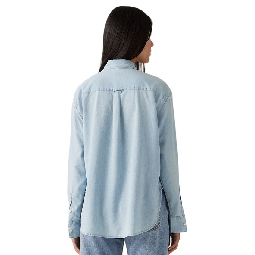 LEVIS HARLIE NEW BF SHIRT 001HM0000  WORN IN ΠΟΥΚΑΜΙΣΟ ΓΥΝΑΙΚΕΙΟ LIGHT INDIGO