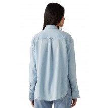 LEVIS HARLIE NEW BF SHIRT 001HM0000  WORN IN ΠΟΥΚΑΜΙΣΟ ΓΥΝΑΙΚΕΙΟ LIGHT INDIGO