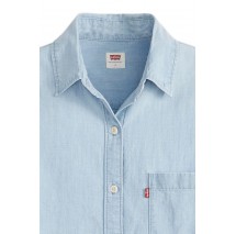 LEVIS HARLIE NEW BF SHIRT 001HM0000  WORN IN ΠΟΥΚΑΜΙΣΟ ΓΥΝΑΙΚΕΙΟ LIGHT INDIGO