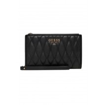 GUESS VALLA SLG DBL ZIP ORGANIZER ΠΟΡΤΟΦΟΛΙ ΓΥΝΑΙΚΕΙΟ BLACK
