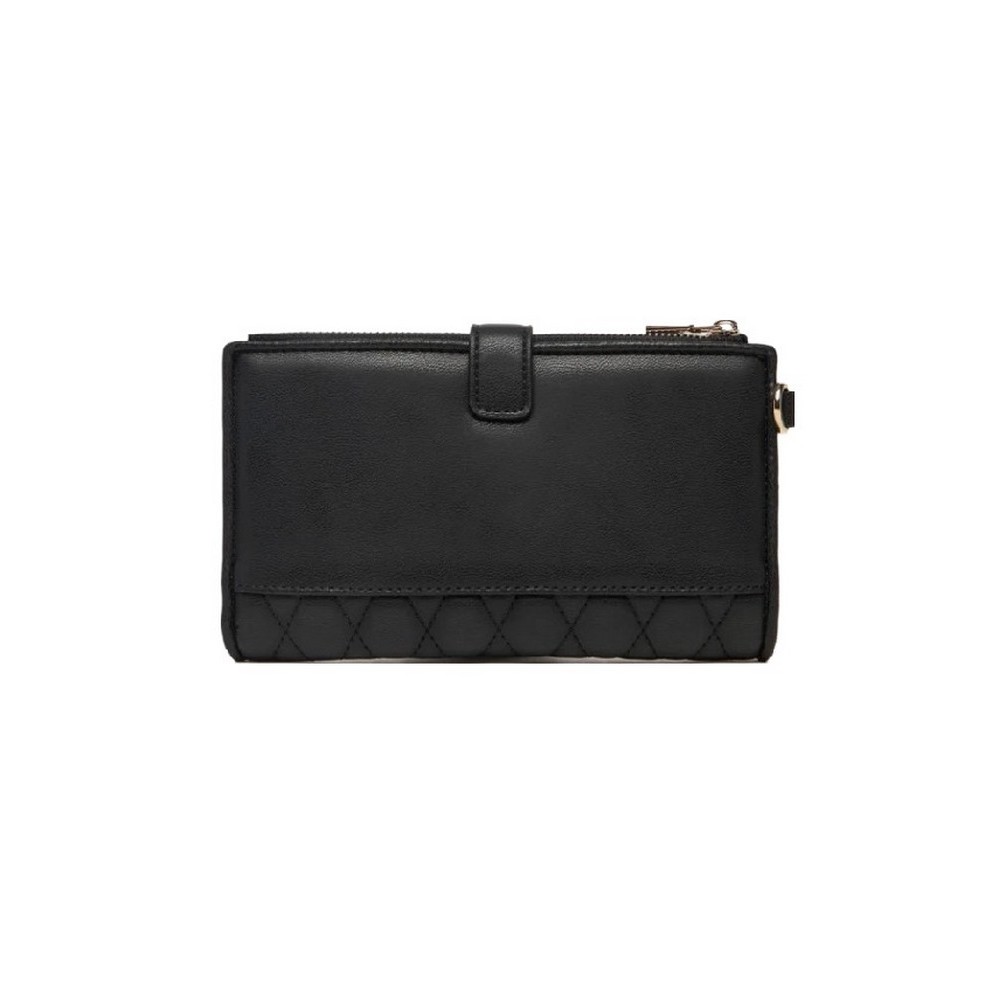 GUESS VALLA SLG DBL ZIP ORGANIZER ΠΟΡΤΟΦΟΛΙ ΓΥΝΑΙΚΕΙΟ BLACK