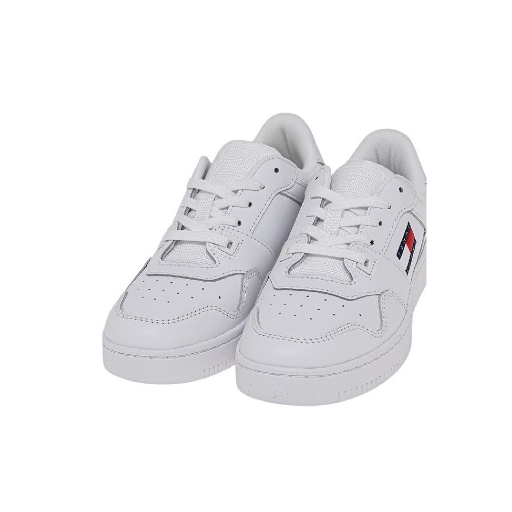 TOMMY JEANS RETRO BASKET ΠΑΠΟΥΤΣΙ ΓΥΝΑΙΚΕΙΟ WHITE