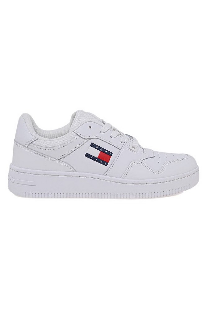 TOMMY JEANS RETRO BASKET ΠΑΠΟΥΤΣΙ ΓΥΝΑΙΚΕΙΟ WHITE