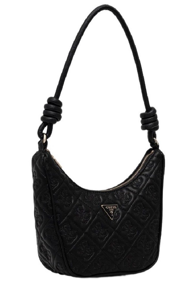 GUESS ADELASIA TOP ZIP SHOULDER BAG ΤΣΑΝΤΑ ΓΥΝΑΙΚΕΙΑ BLACK