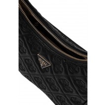 GUESS ADELASIA TOP ZIP SHOULDER BAG ΤΣΑΝΤΑ ΓΥΝΑΙΚΕΙΑ BLACK