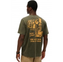SUPERDRY D2 OVIN TRADE TOOLS LOOSE TEE T-SHIRT ΜΠΛΟΥΖΑ ΑΝΔΡΙΚΗ GREEN