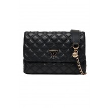 GUESS GIULLY II 2 COMP CNVRTBLE FLAP ΤΣΑΝΤΑ ΓΥΝΑΙΚΕΙΑ BLACK