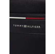 TOMMY HILGIGER CENTRAL MINI REPORTER ΤΣΑΝΤΑ ΑΝΔΡΙΚΗ BLACK