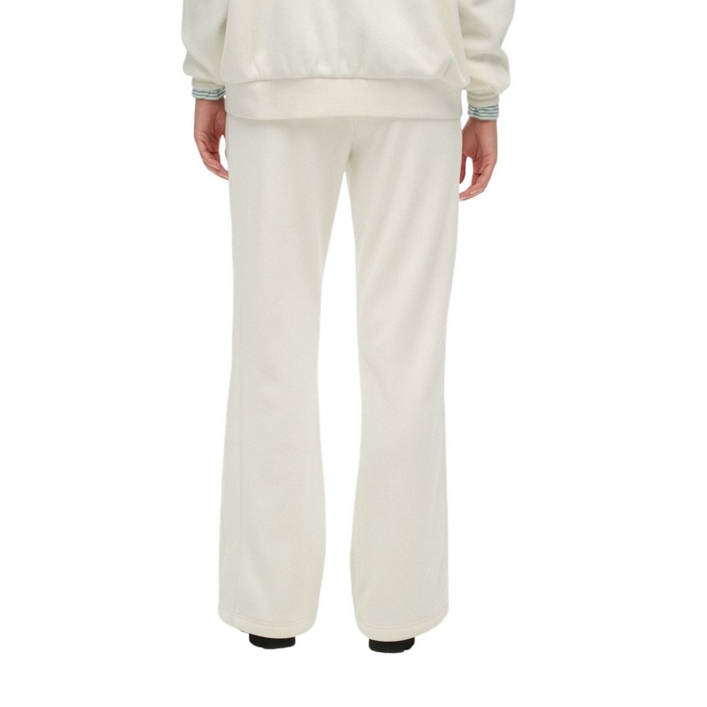SUPERDRY D2 COUNTRY CLUB VELOUR TRACK PANT ΦΟΡΜΑ ΓΥΝΑΙΚΕΙΑ OFF WHITE