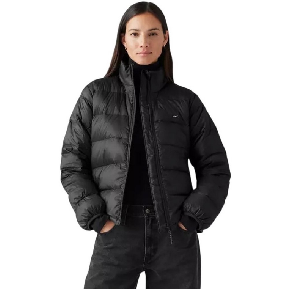 LEVIS POLLY PACKABLE DWN JCKT BLACKS JACKET PUFFER ΜΠΟΥΦΑΝ ΓΥΝΑΙΚΕΙΟ BLACK