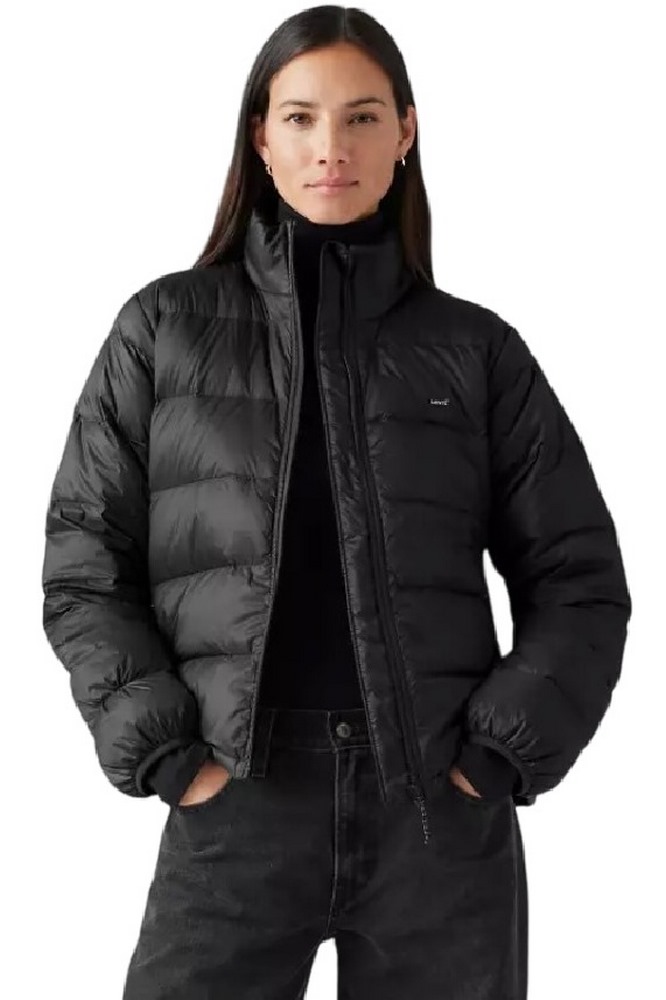 LEVIS POLLY PACKABLE DWN JCKT BLACKS JACKET PUFFER ΜΠΟΥΦΑΝ ΓΥΝΑΙΚΕΙΟ BLACK