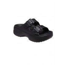 CROCS SATURADY PLATFORM SANDAL ΠΑΝΤΟΦΛΑ ΓΥΝΑΙΚΕΙΑ BLACK