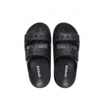 CROCS SATURADY PLATFORM SANDAL ΠΑΝΤΟΦΛΑ ΓΥΝΑΙΚΕΙΑ BLACK