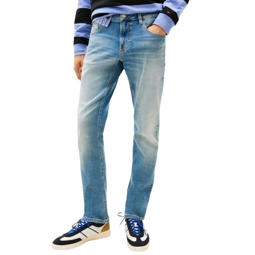 TOMMY JEANS SCANTON SLIM EI1215 ΤΖΙΝ ΠΑΝΤΕΛΟΝΟΝΙ ΑΝΔΡΙΚΟ DENIM LIGHT