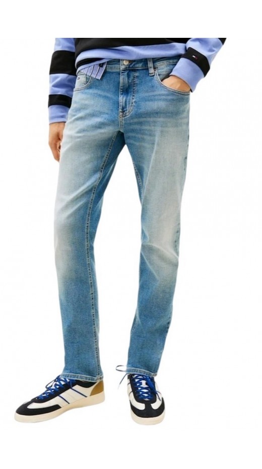 TOMMY JEANS SCANTON SLIM EI1215 ΤΖΙΝ ΠΑΝΤΕΛΟΝΟΝΙ ΑΝΔΡΙΚΟ DENIM LIGHT