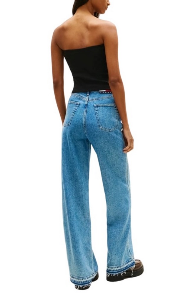 TOMMY JEANS SLIM SH BANDEAU RIB ΤΟΠ ΓΥΝΑΙΚΕΙΟ BLACK