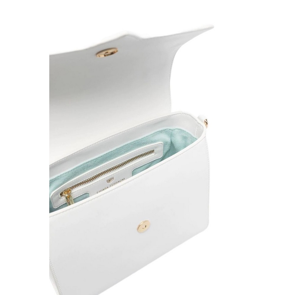 CHIARA FERRAGNI RANGE A-EYELIKE BAGS SMOOTH CALF ΤΣΑΝΤΑ ΓΥΝΑΙΚΕΙΟ WHITE