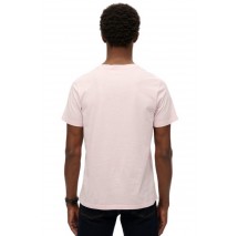 SUPERDRY IND CLASSIC ESSENTIAL TEE T-SHIRT ΜΠΛΟΥΖΑ ΑΝΔΡΙΚΗ PINK